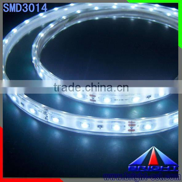 Super brightness narrow led strip 3014; High intensity lights 8mm smd 3014 led strip 12V 120LEDs/m (one sdie view) 10W/M
