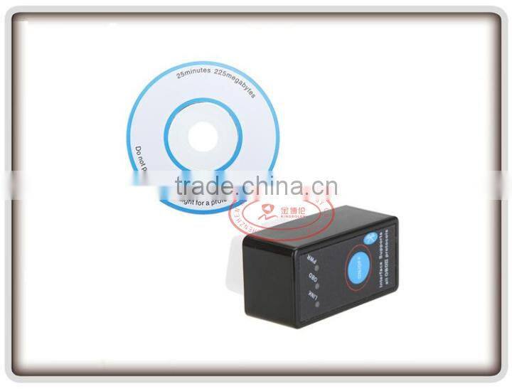 NEW Mini ELM327 OBD 2 Bluetooth With Switch Auto Diagnostic Scanner for Android