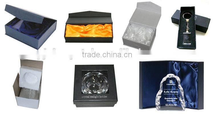 cute crystal lover boats figurines