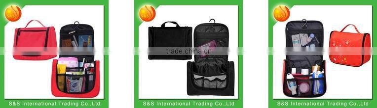 Multifunctional Travel Large Capacity Zipper Organizer Kits Foldable Toiletry Bag