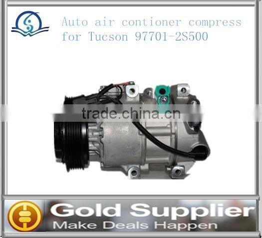Brand New Auto air contioner compress for Tucson 97701-2S500 with high quality and most competitive price.