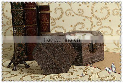 Polygon wooden box