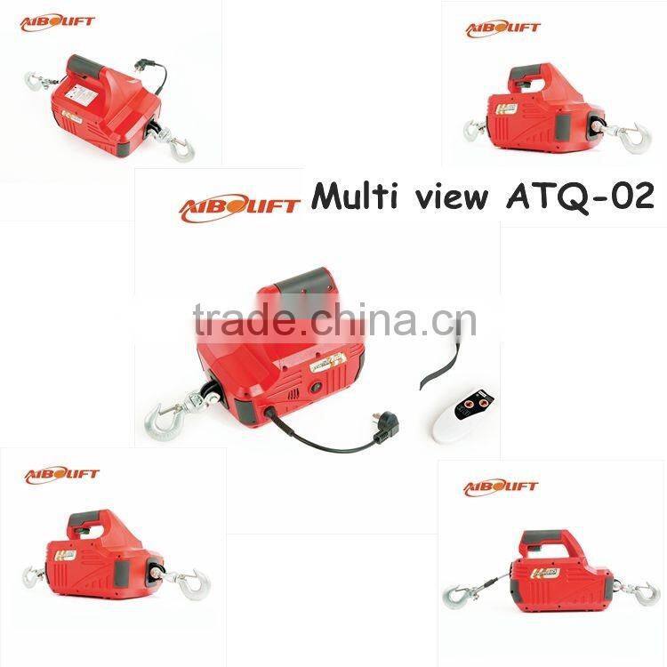Portable Lift, 1000lbs Load Capacity, Lift Height 15',vertical winch