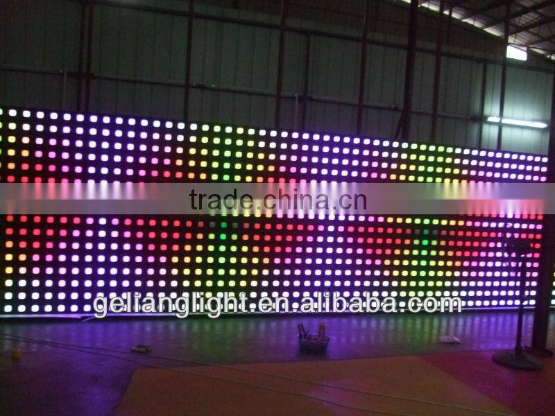 Full Color LED Video Wall /led decorative lights curtain light
