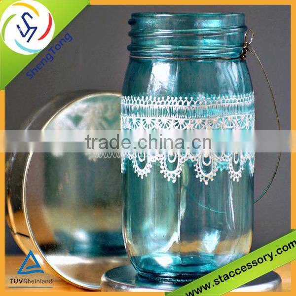 high quality mason jar drinking glass/mason jar