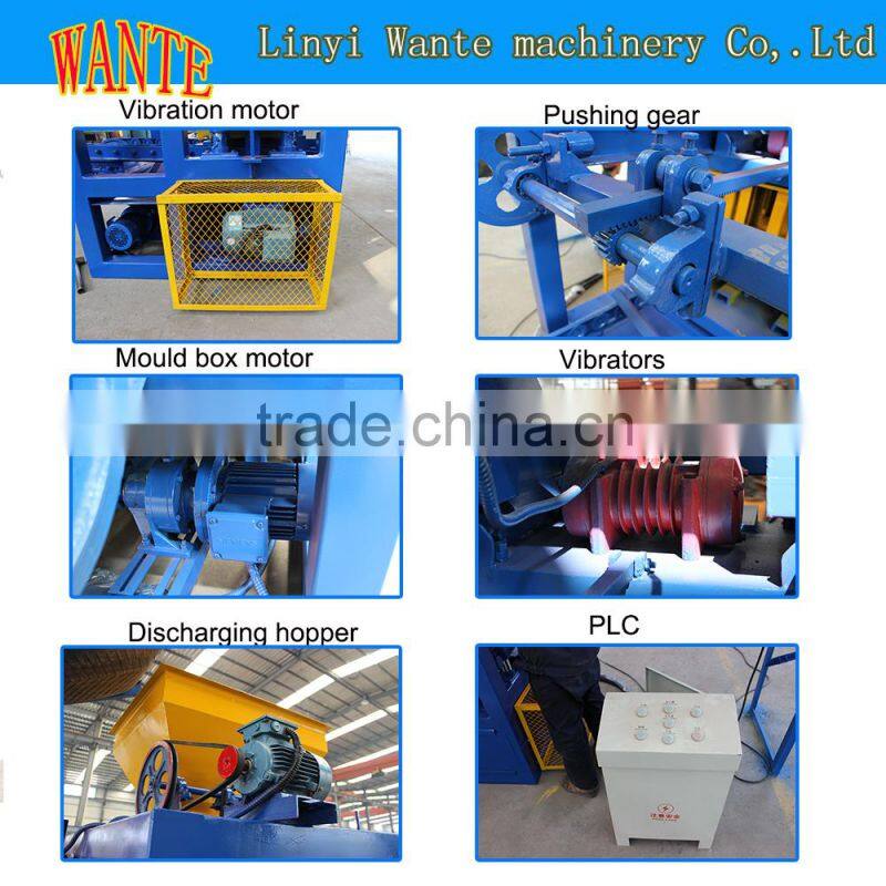 2015 QT small scale concrete block making machine/brick molding press machine
