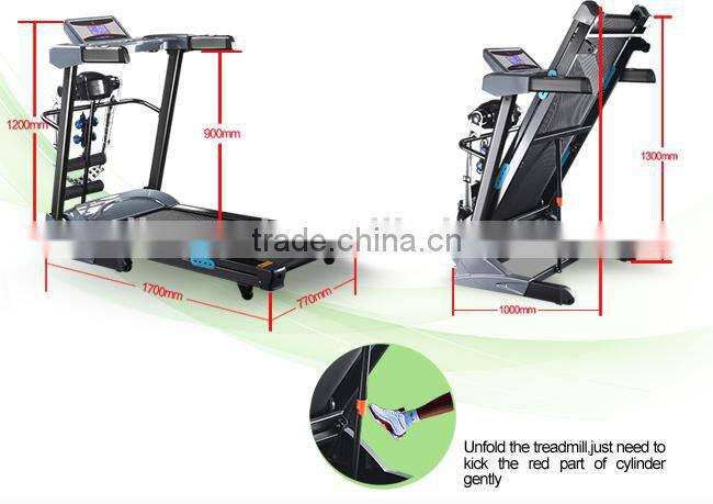 home gym motorized treadmill fitness equipment