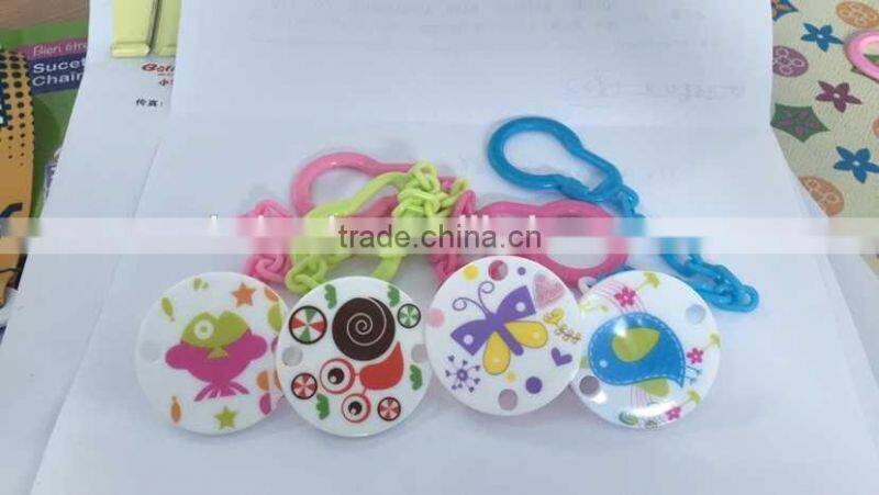 Best seller BPA free baby pacifier chain baby pacifier holder baby pacifier clip