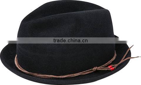 Traditional Wool Felt Small Fedora Hat