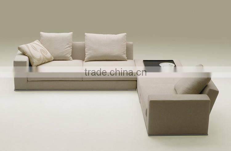 Lounge germany sectional corner sofa modern leather sofa sets with ottoman
