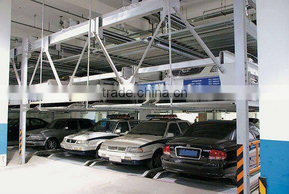 3 tiers automated puzzle parking system