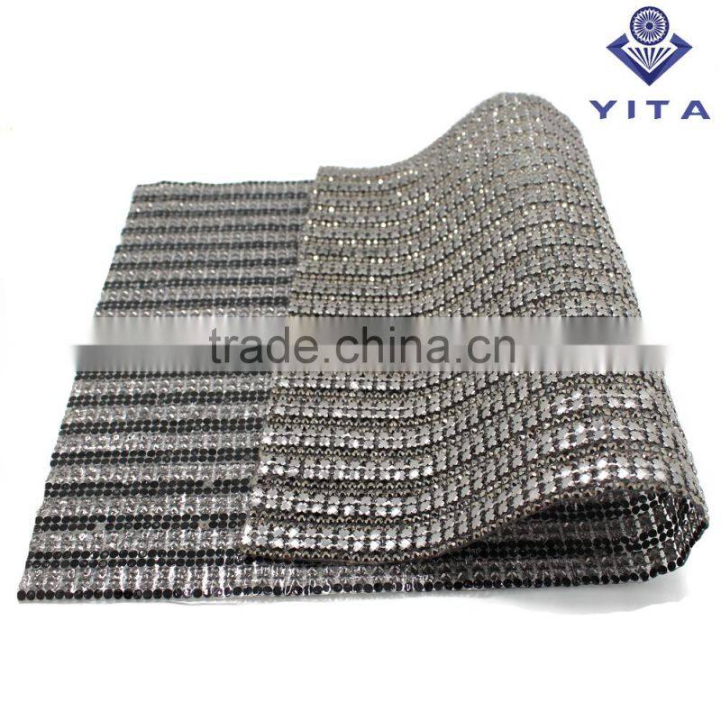 Clear Glue Crystal Material Hot Fix Gun Black Color Rhinestone Sheet Wholesale In YiWu China