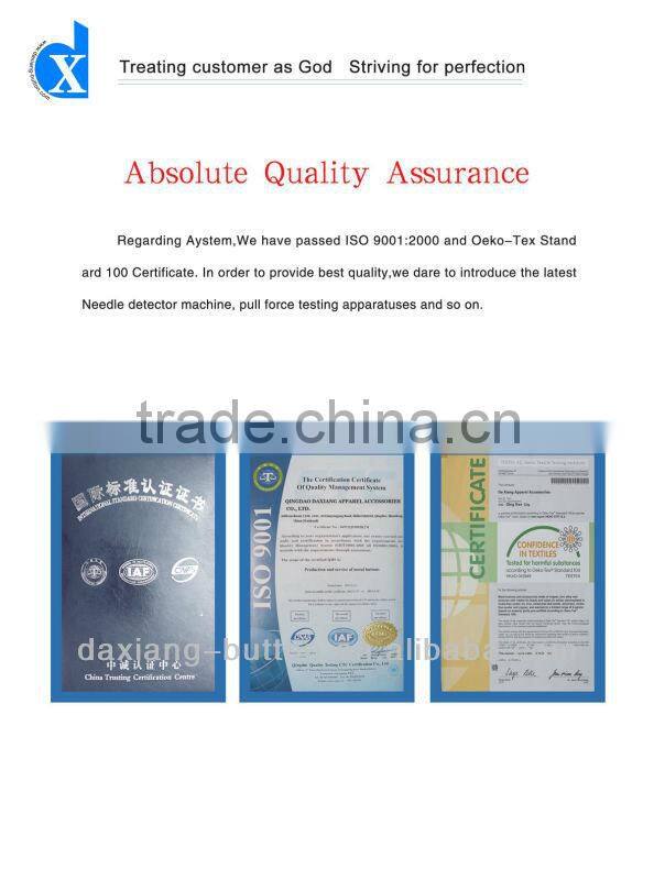 Fashion Hot Shank buttons for denim