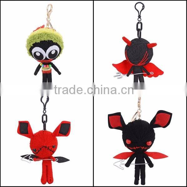 Wholesale Fashion Women Elegant Handmade Keychain With Metal Pendant Keychain KC13148