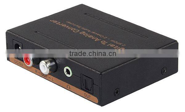 High quality Optical Fiber Switcher 4x1 Digital to analog audio converter