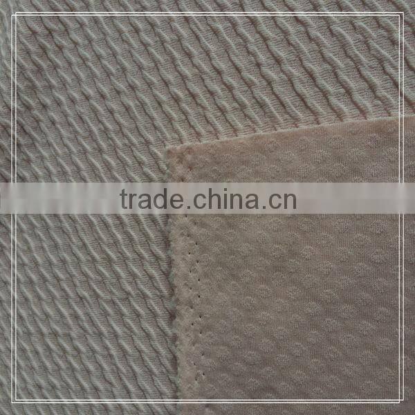 100D polyester White Formal Dress Fabric