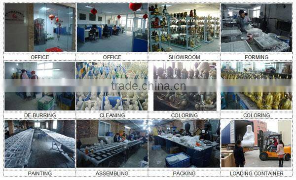 Large size Resin outdoor fountains in jar shape