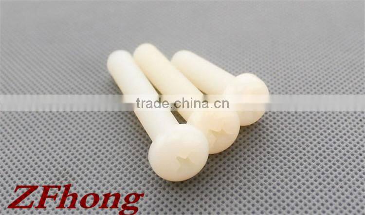 M2 to M8 phillips nylon plastic pan head machine screw