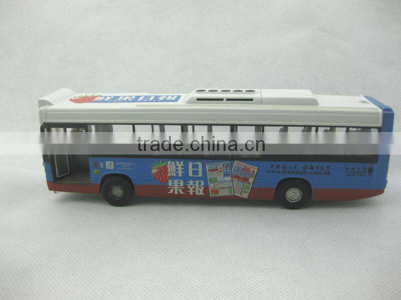 OEM toy bus with custom logo,diecast bus model,metal bus scale model toy bus