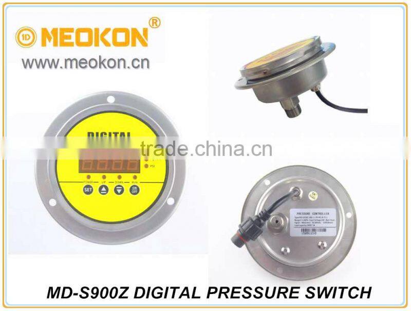 MD-S900Z Axial mounting High precision Water, Oil, Gas Intelligent Digital Pressure Switch