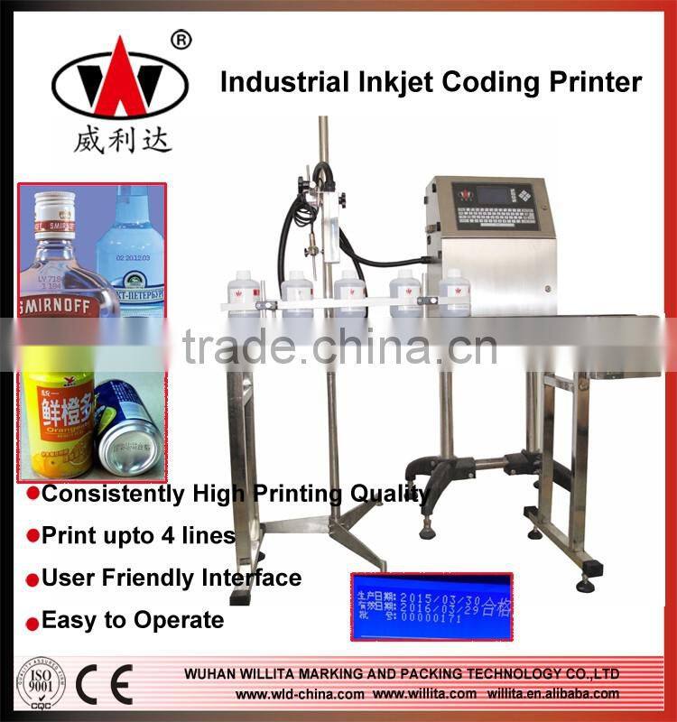 Black ink PVC pipe tube inkjet printing machine