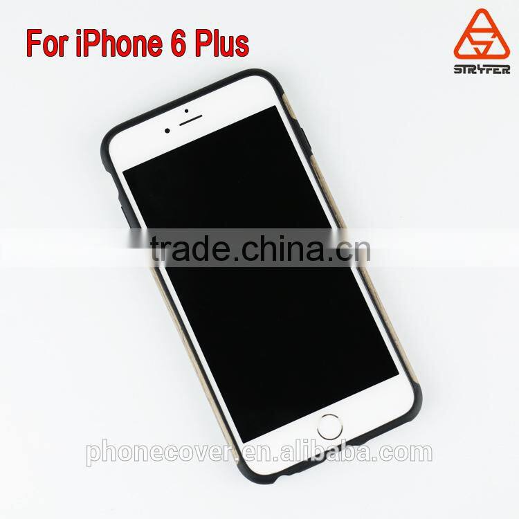 Original Rock Element Series Wood TPU Ultra Thin shockproof phone Case For iPhone6 6S 4.7 inch