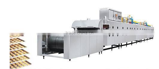KH-QQX-400-600 industrial cookie machine , cookie production line