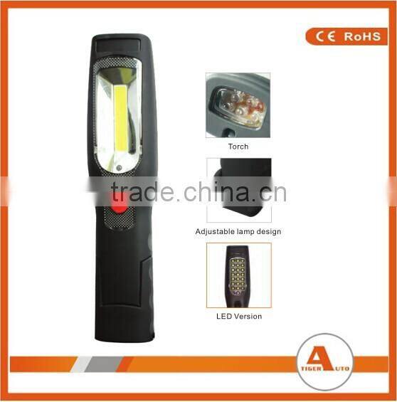 CE ROHS Foldable Li-ion battery COB Inspection Lamp LED Work Light