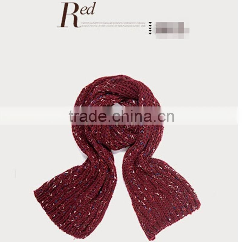 2015 Fashion New Special Yarn Knitted Scarf