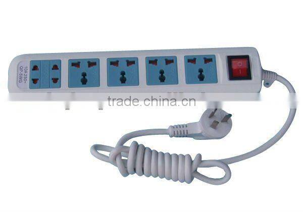 SAA power socket /Electrical Receptacle Outlet with Ground Fault LED Indicator Spike and Lightning Protection
