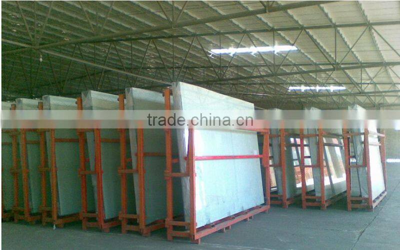 Green color reflective float glass