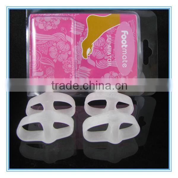 wholesale foot care products silicone gel toe separator
