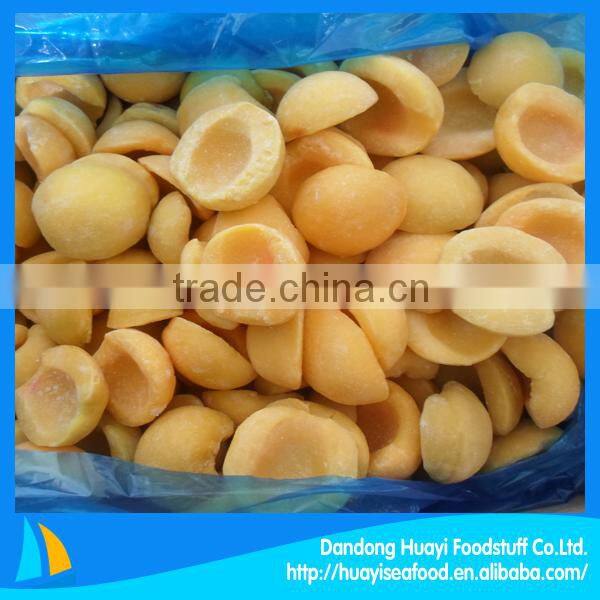 IQF shape yellow peach with competitive price