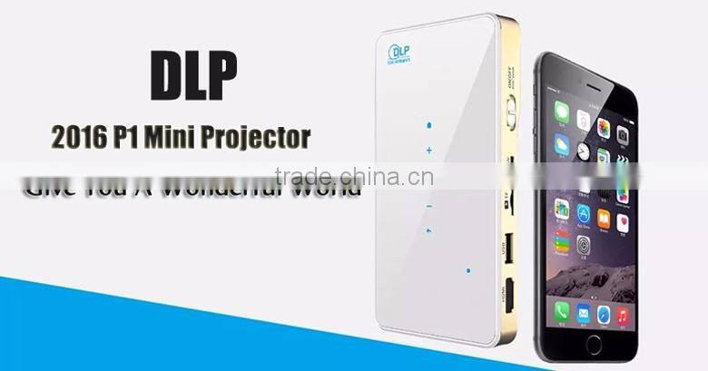 Mini Portable Projector Home Theater Office Projector wifi connect your smartphone