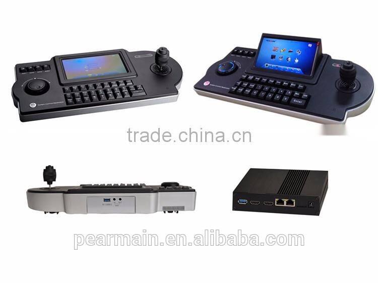 RS485/422/232 security PTZ system keyboard controller/joystick