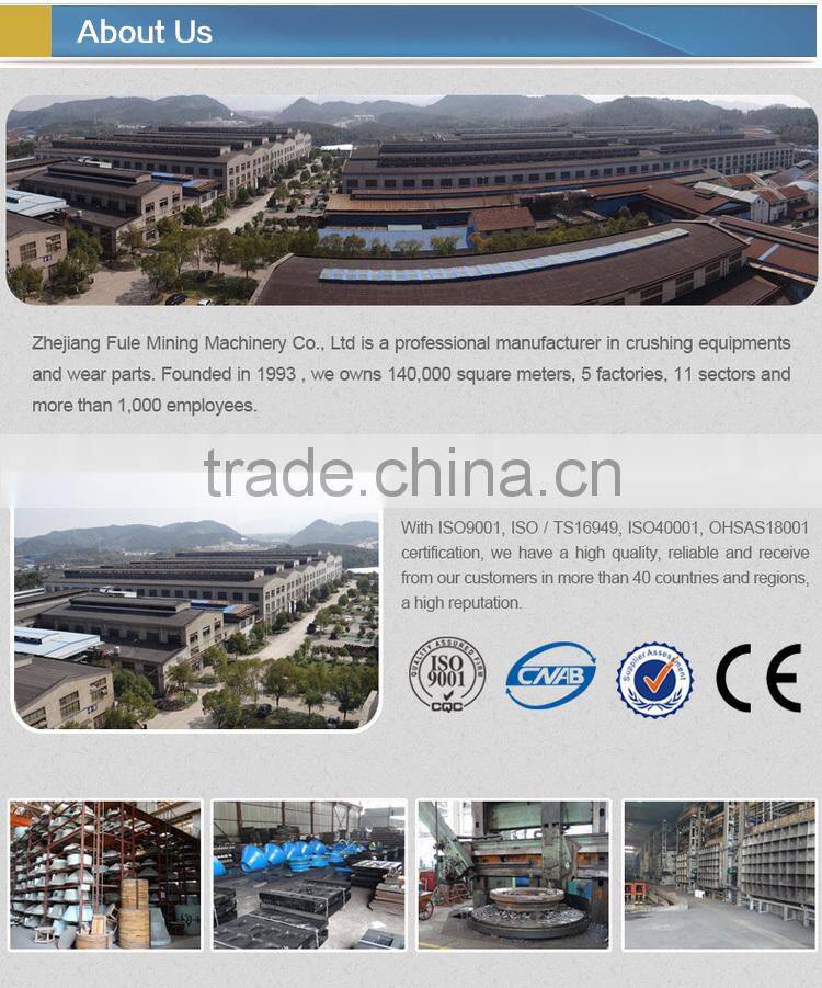 China High Manganese Steel Mantle Liner