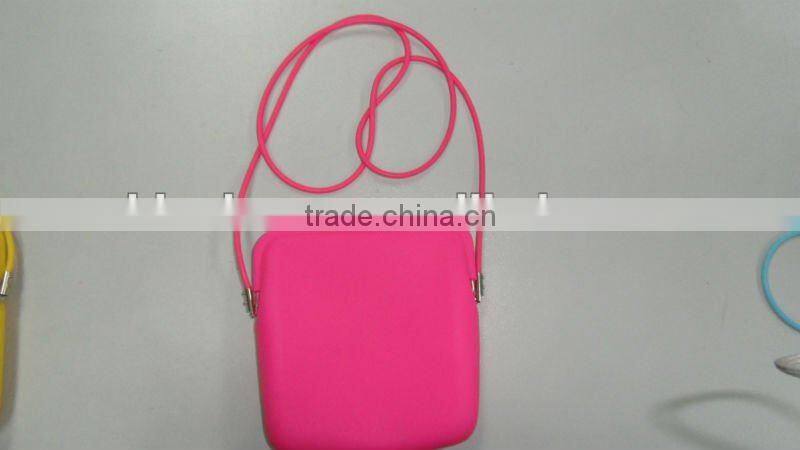 2012 fashion silicon satchel bag