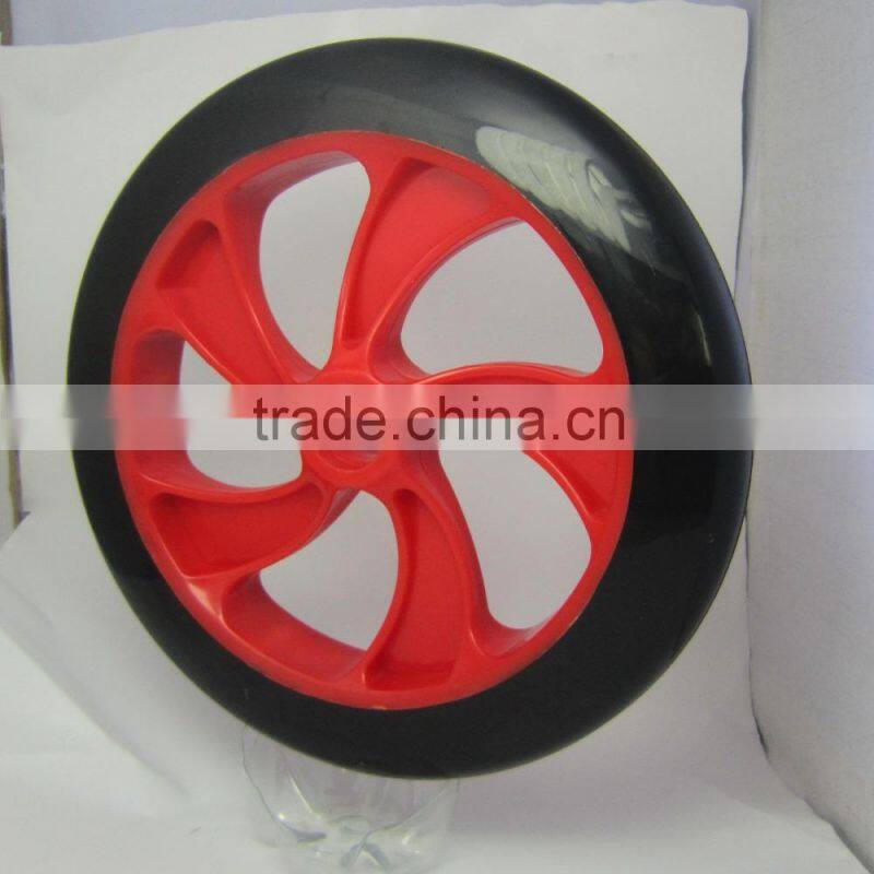 Polyurethane Customized Wheel 200mm pu wheel scooter