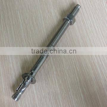 High quality stainless steel wedge anchor bolt