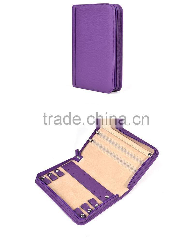 Fashionable High Quality Custom Small Leather Jewellry Bag