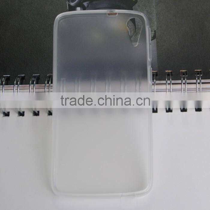 Jelly tpu soft cover case for HTC desire 828 Mix colors