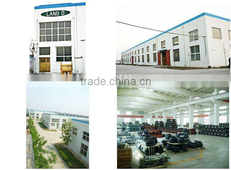 Steel cast fifth wheel coupling for semi truck and tractor trailer parts