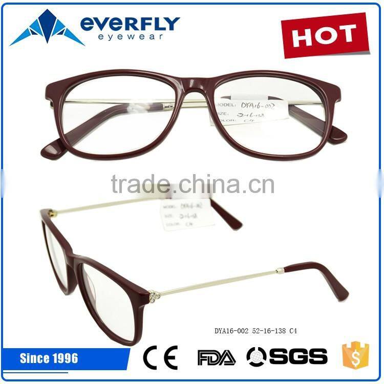 New model eyewear acetate optical frame glasses,newest trendy optical frame,cheap acetate