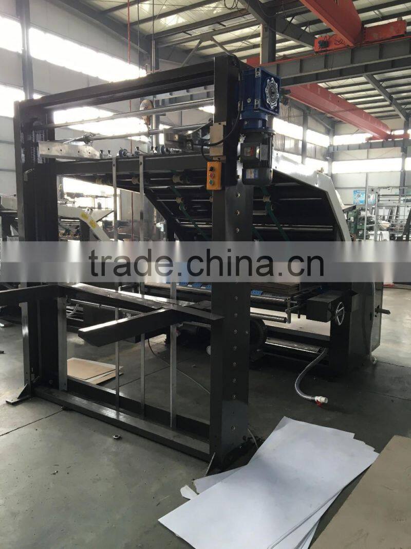 HOT SELL automatic high speed flute laminator machine for carton