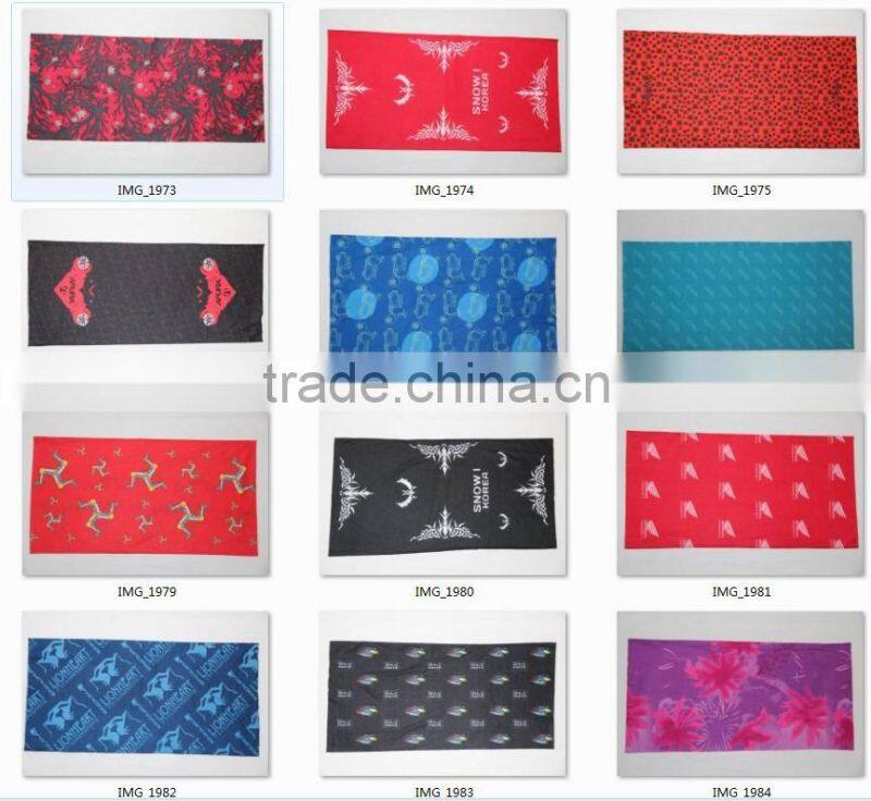 Magic Custom Headwear Tube Seamless Multifunctional Bandana ski bandana