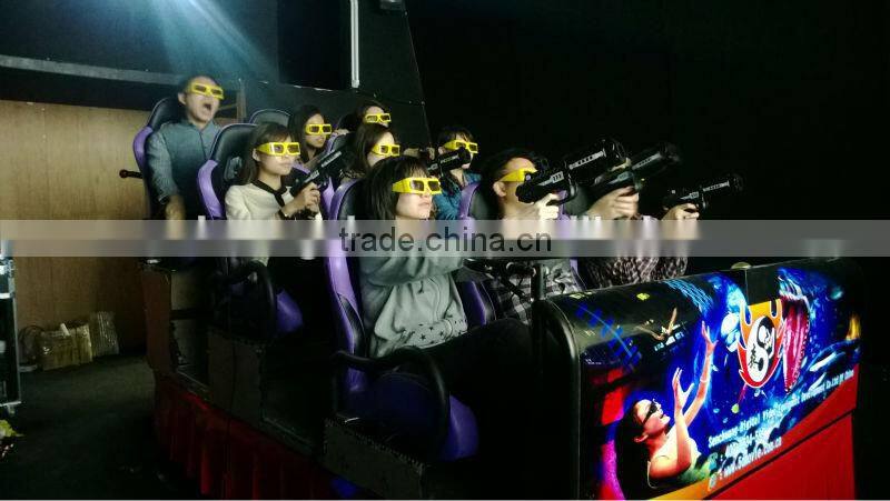 4d motion seat 6 seats with safety belts