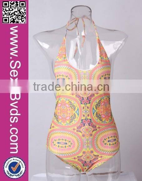BIkinis fabric wholesale crotchless swimwear one piece