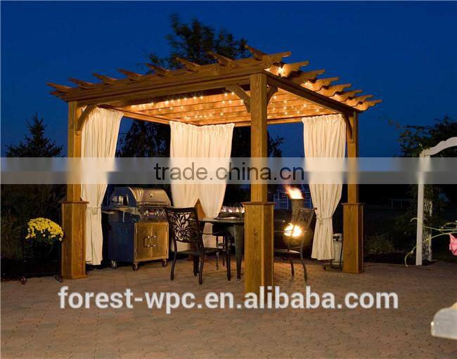 wood plastic slat floor wpc wood