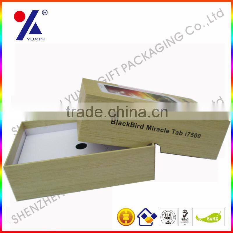 2014 Customized Design Electronic Paper Boxes / Cellphone Case Packing Paper Boxes/Phone Case Hardboard Paper Packing Box