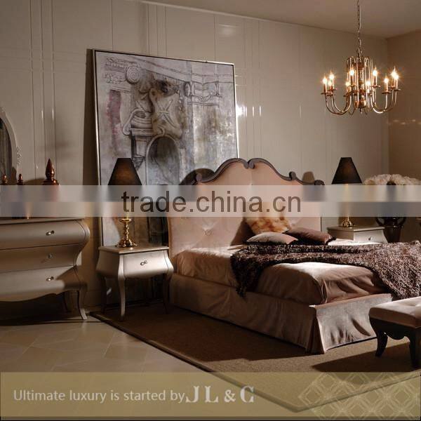 AB05-03 Wooden Bedside Table with Solid Wood Piano Painting from JL&C Luxury Classic Home Furniture (China Supplier)